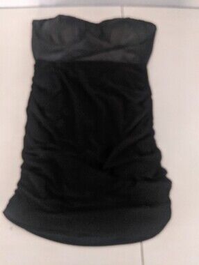 Women's Fashion Strapless Black Dress Clubwear Party Wedding Night Out Sexy